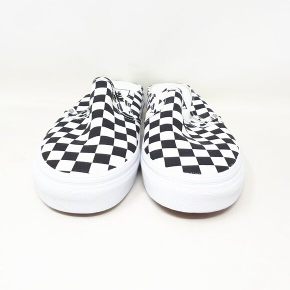 Vans Classic Slip-On Mule Authentic Shoe Sneaker Black White Mens 5.5 / Womens 7 - Picture 7 of 12